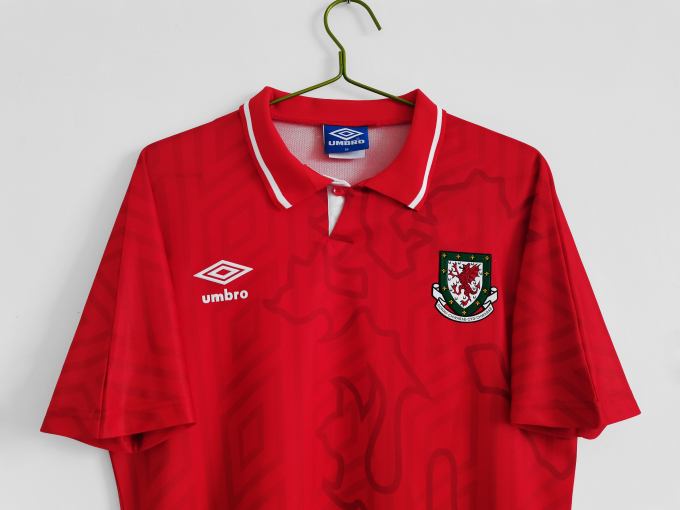 Wales Home Kit 1992-94