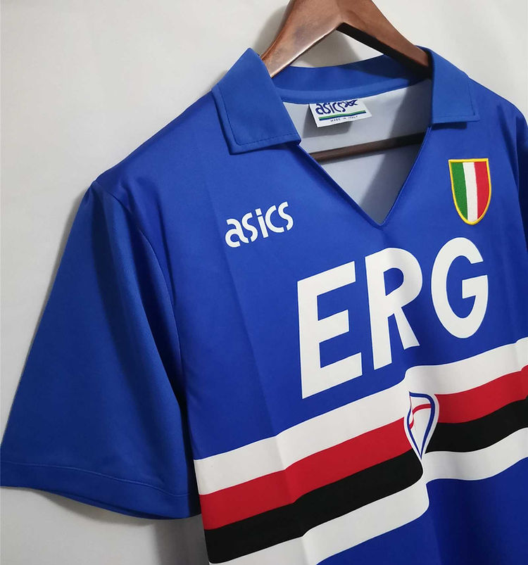 Sampdoria Home Kit 1991-92