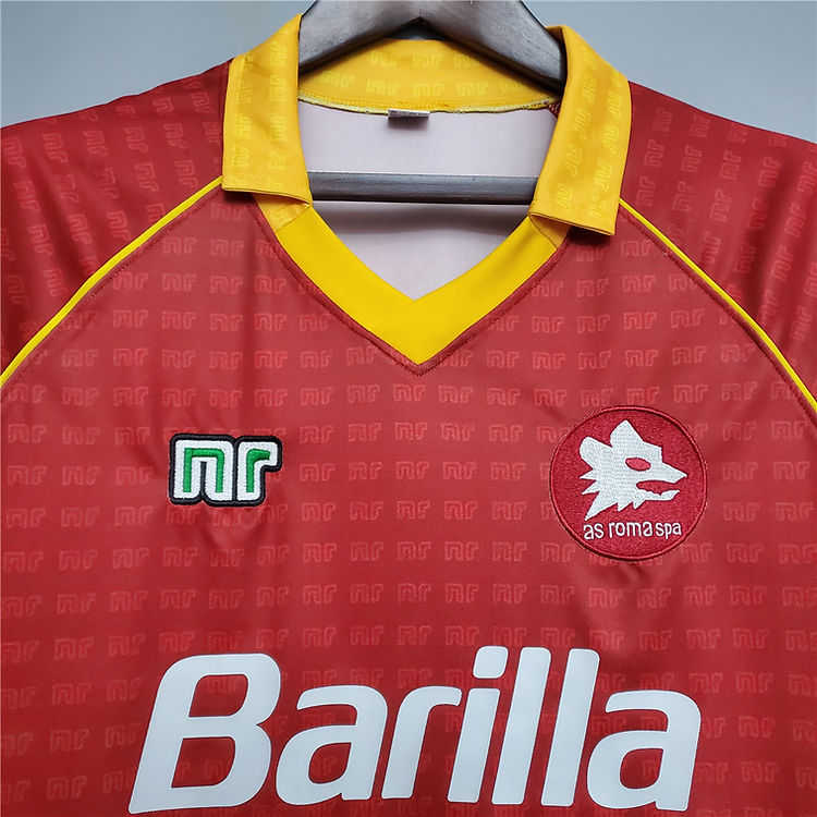 AS Roma Home Kit 1990-91