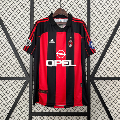 AC Milan Home Kit 2000-01