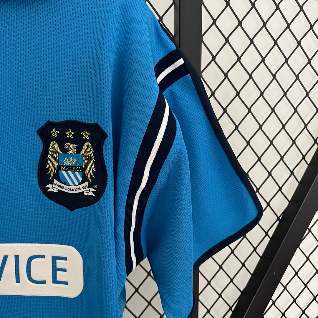 Manchester City Home Kit 2002-03
