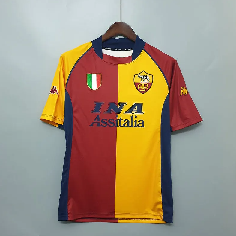 AS Roma Home Kit 2000-01