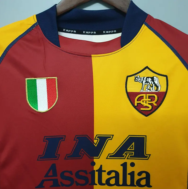 AS Roma Home Kit 2000-01