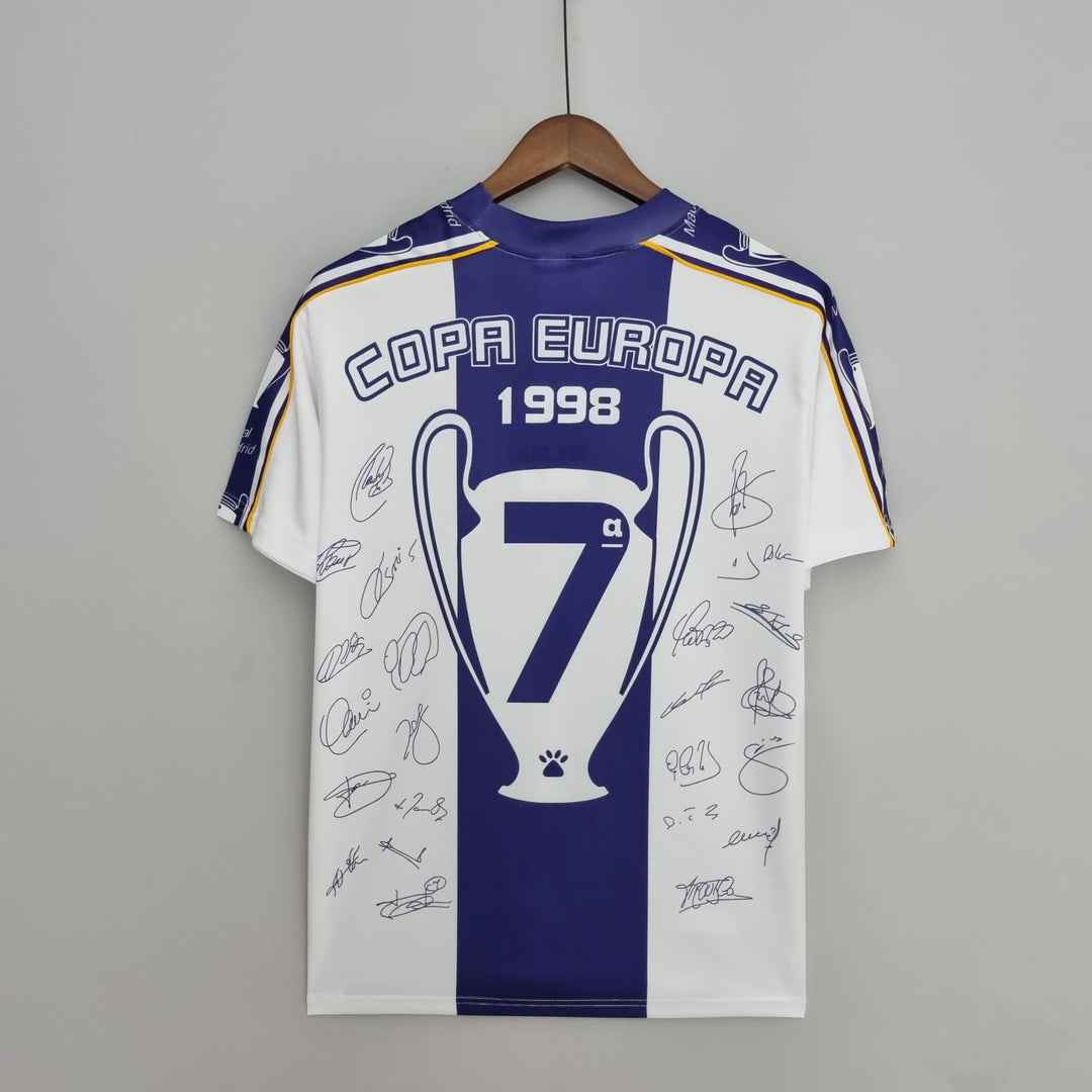 Real Madrid Champions League 7 Commemorative Kit 1997-98