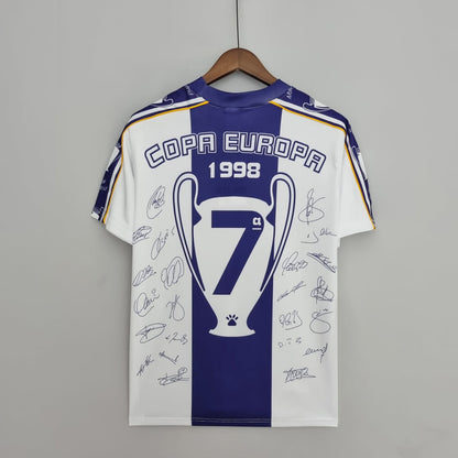 Real Madrid Champions League 7 Commemorative Kit 1997-98